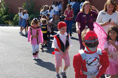 St. Bede Students Celebrate "All Hallows Eve" 1