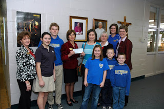 Montgomery Catholic Students Raise $2,838 for COPE "Bottles for Babies" 1