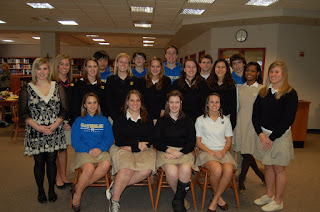 Montgomery Catholic Taps New Honor Society Members 1