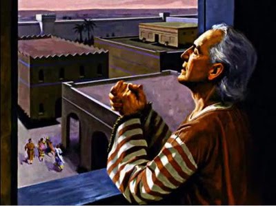 La fuerza de Daniel una vida de continua oración y acción.