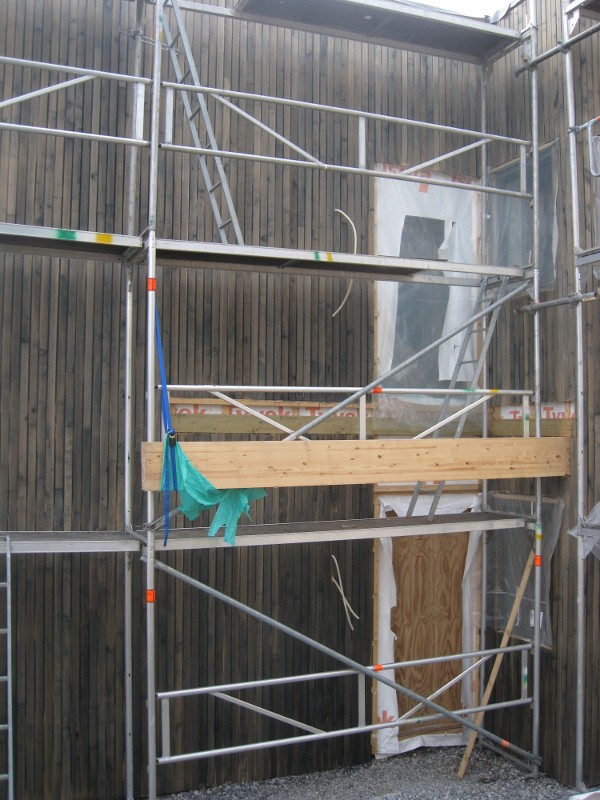 Byggebloggen vår 15.05.10 Bordkledning nå med jernvitriol