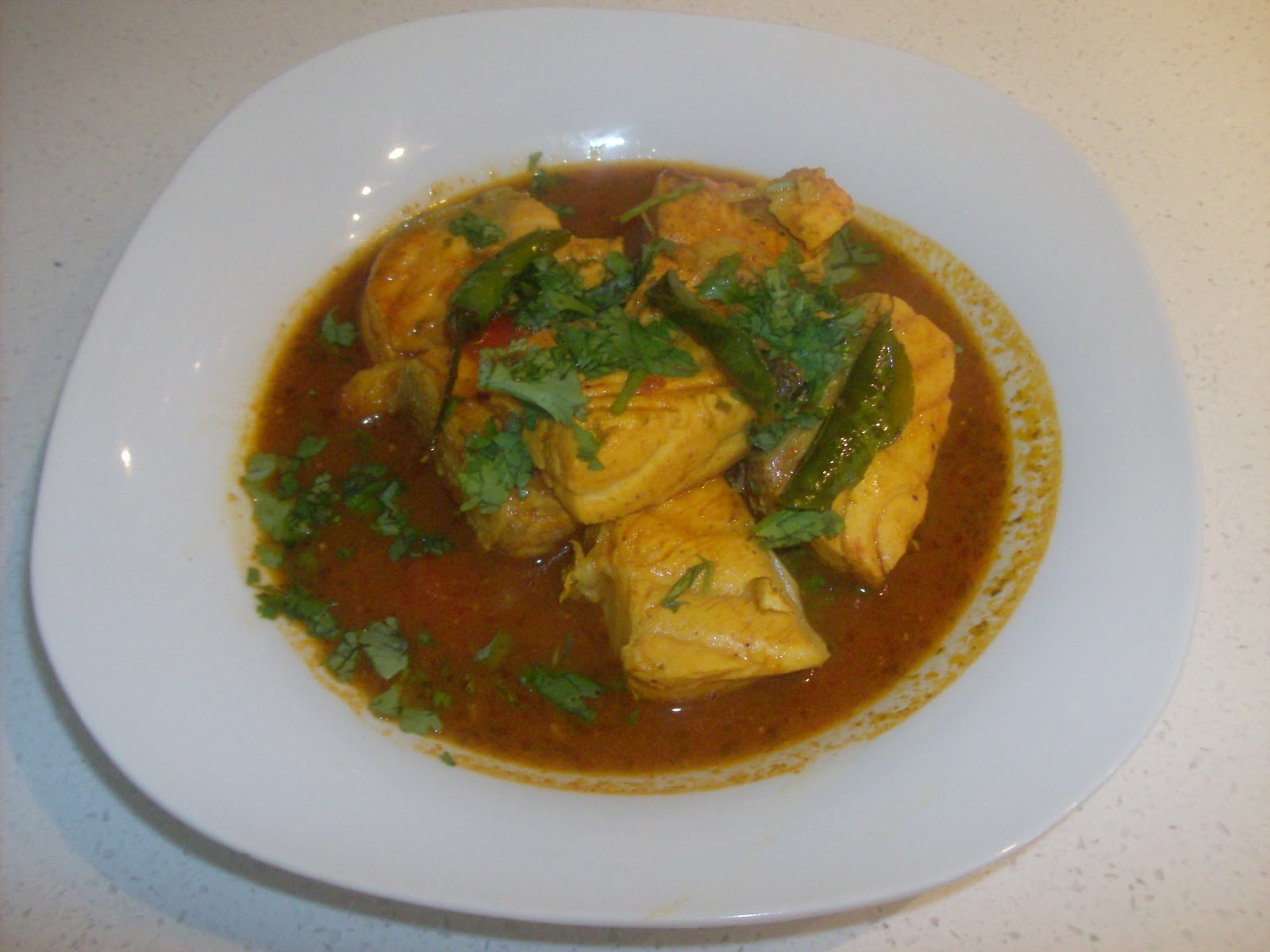 Happy,Healthy,Fun Cooking: Spicy Fish Curry-East Indian style