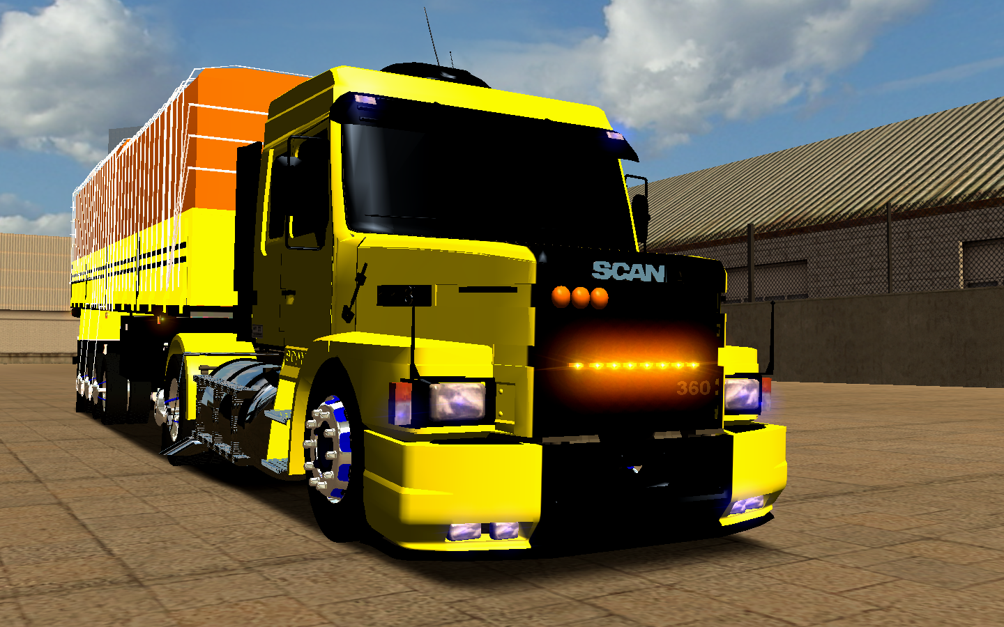 Caminhoes ALH: Scania 113 + Graneleira