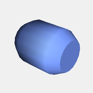 groovyとJOGLで描画した樽の形