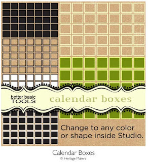 Calendar Boxes