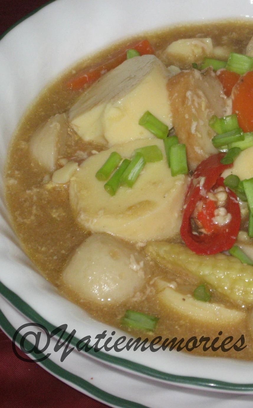 Sinar Kehidupanku Sup Tofu Telur