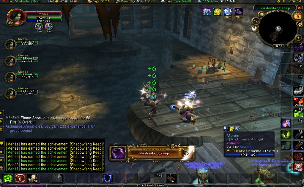 wow shadowfang keep level wow shadowfang keep level