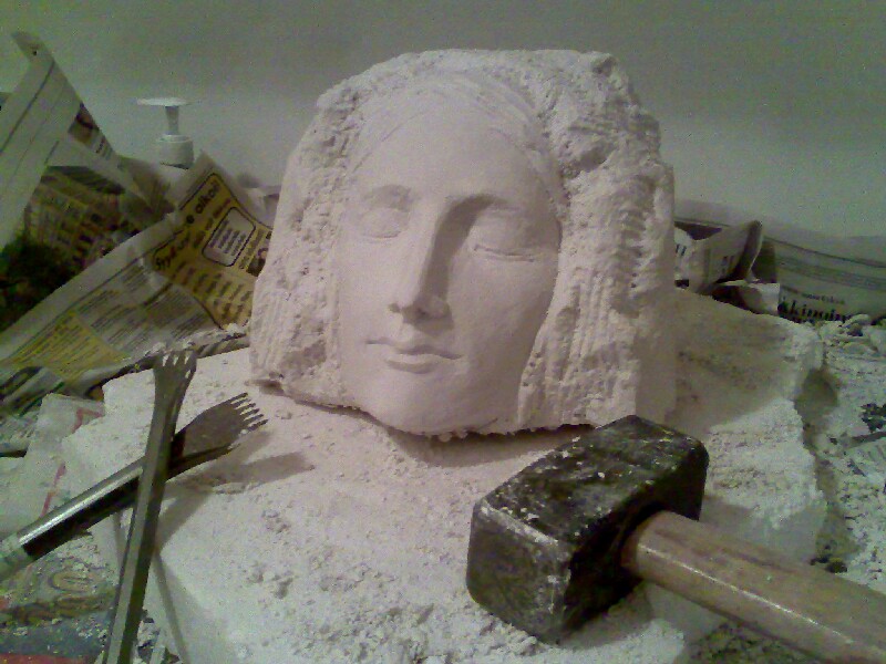 Antti Rautiola Plaster carving