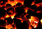 Anthracite fire