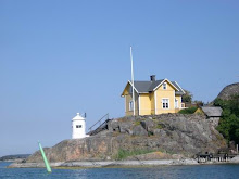 Julaftons fyr på Bokö-Oxnö landet i Trosa skärgård