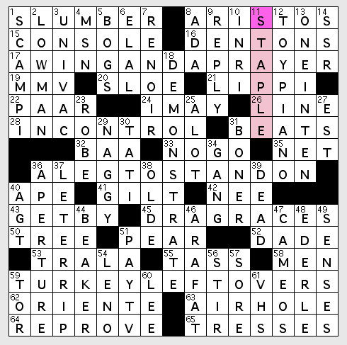 Diary of a Crossword Fiend: Friday, 11/27/09