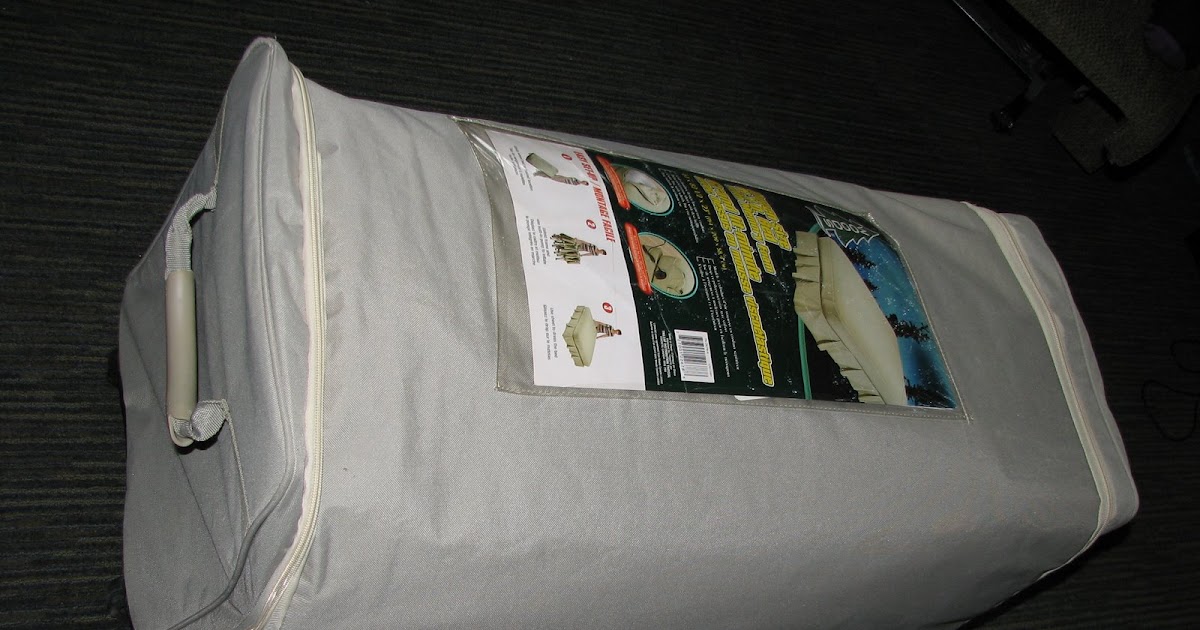 Woods B.Y.O. Air Bed 300 Northpole/Woods mattress full of holes