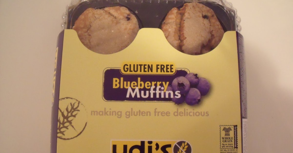 Everyday Celiac Udi's Blueberry Muffins