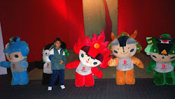 Felipe e os Elementos dos Jogos de Beijing 2008