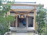 Sifu Kinoshita em Templo no Japão, 2003
