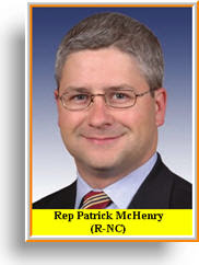 Rep Patrick McHenry, and the company he keeps