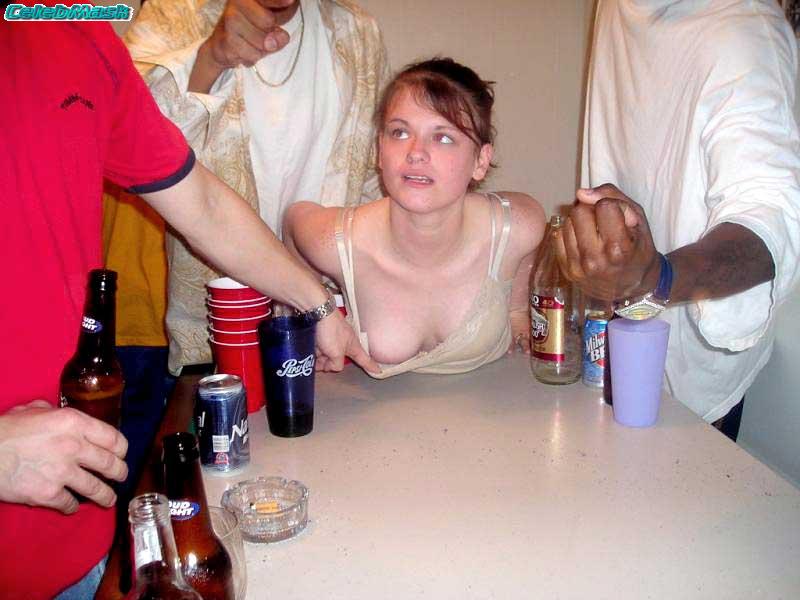 Drunk slut girlfriend