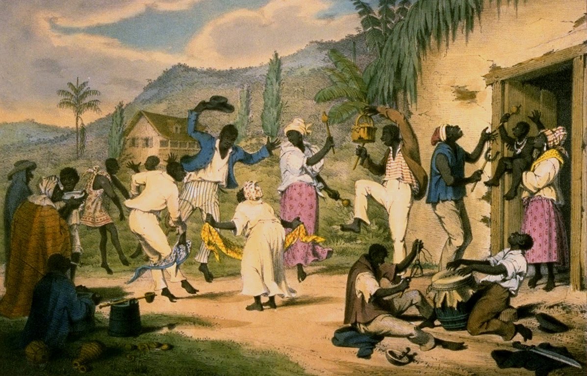 Image result for slaves dancing and celebrating