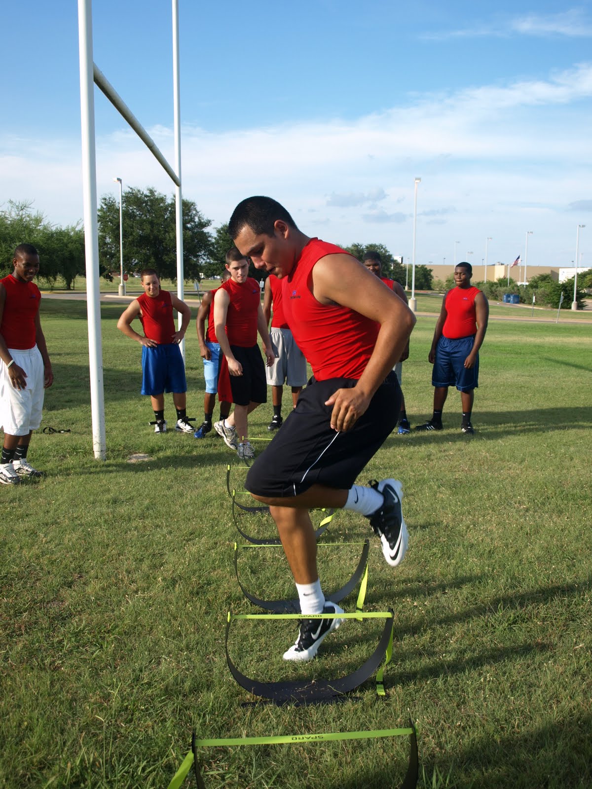 Athletes Burning Body Fat At Speed And Power Camp Sports Fitness Hut