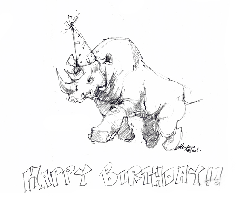 Rhino Birthday