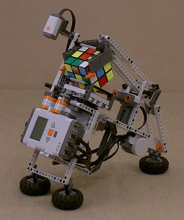 Tilted Twister - robô resolvedor do Cubo de Rubik