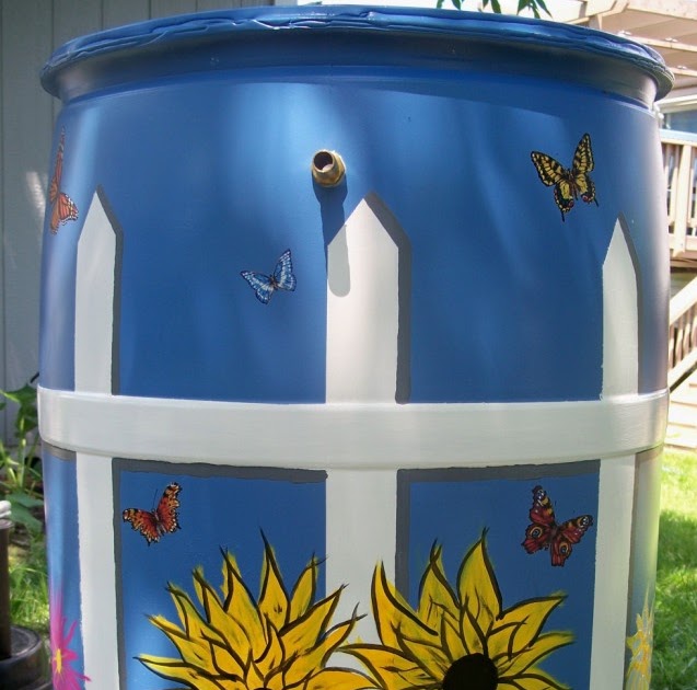 Winston County Natural Resources Council Free Rain Barrel in