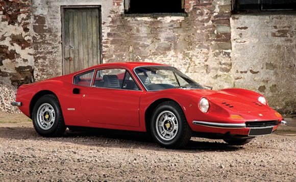 At school a mates dad had a Ferrari Dino and I used to see and hear it go 