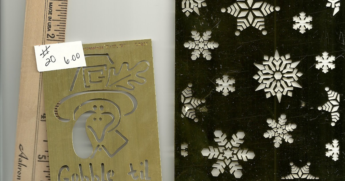 I HAVE A HEART 4 ART Brass Stencils For Sale.