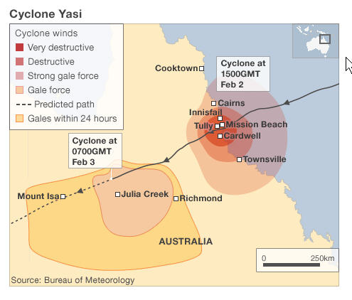 Cyclone Yasi - the good, the bad and the ugly