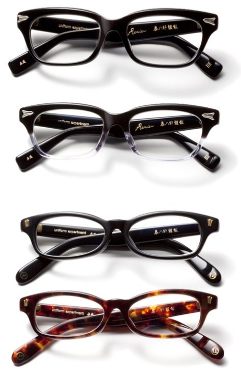 Uniform Experiment eyewear from Japan