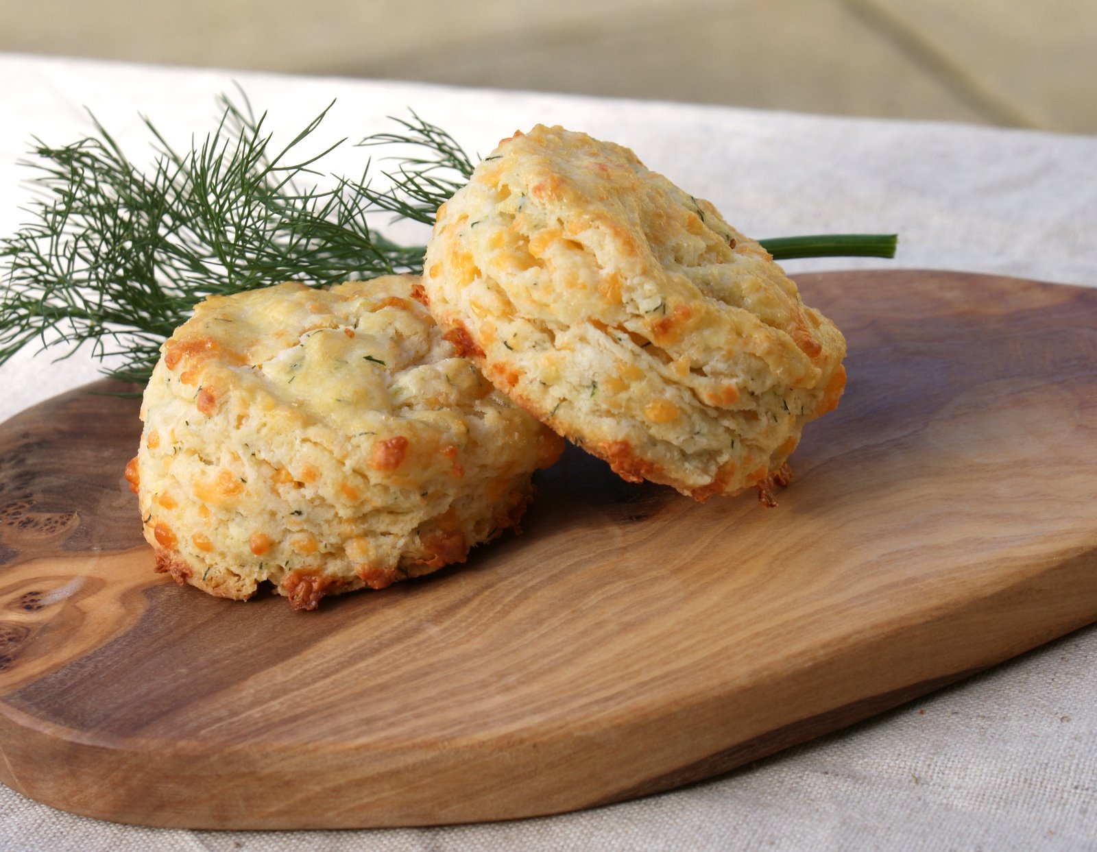 Authentic Suburban Gourmet CheddarDill Scones