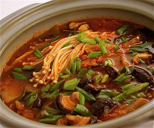 Korean Kim Chi Soup, perfect for a Cold Winter Day