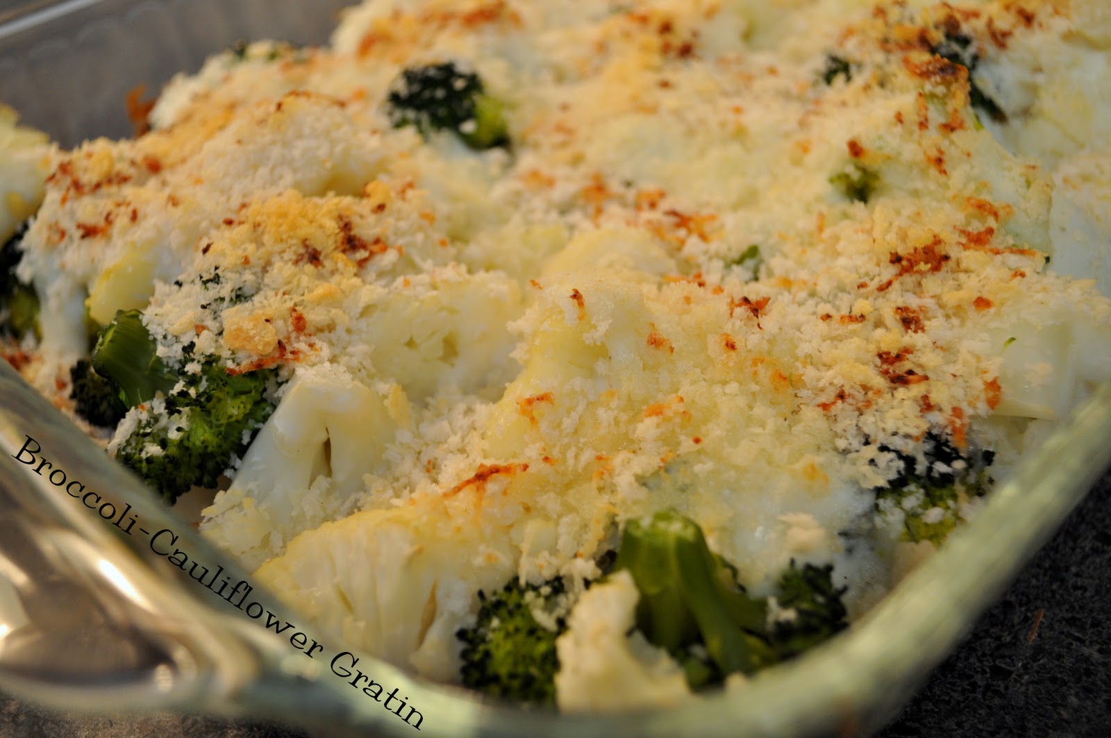 Broccoli And Cauliflower Gratin Recipe — Dishmaps
