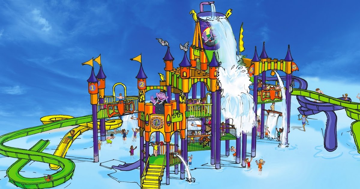 NewsPlusNotes Sesame Place 2009 Count's Splash Castle