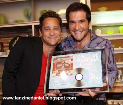 Leonardo e Daniel na ltima edio do projeto Direito de Viver, no programa Todo Seu - Foto: Divulgao/TV Gazeta