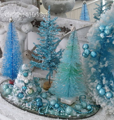 chippy shabby vintage quot blue christmas quot chippy shabby vintage quot blue christmas quot
