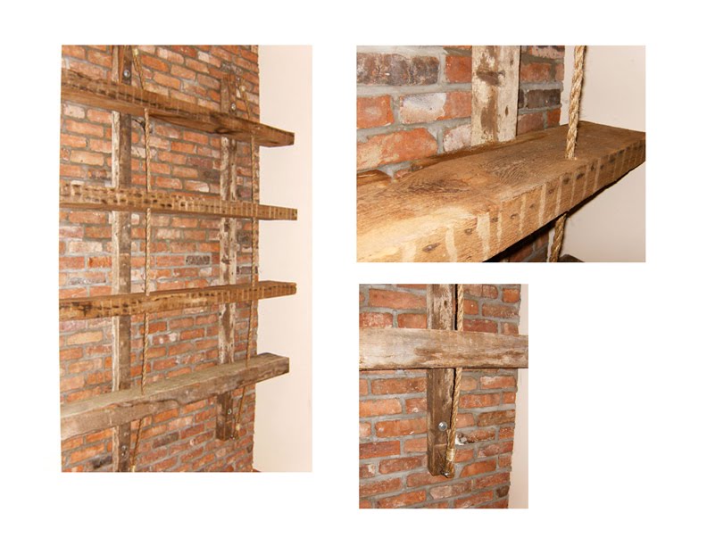 Andrew McClain Brick Veneer and Shelving