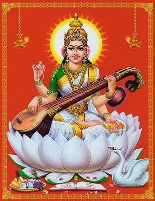 Hindu Gods Saraswati