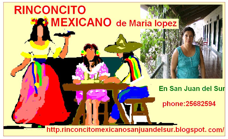 RINCONCITO MEXICANO - DE MARIA LOPEZ