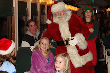 Santa on the Polar express