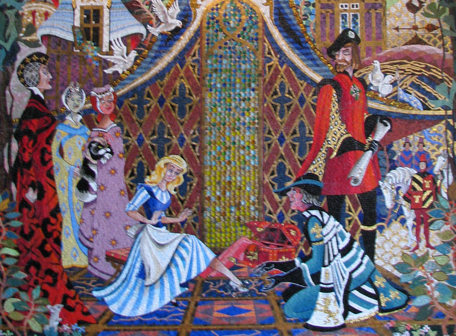 cinderella castle mosaics in the magic kingdom | disney world blog cinderella castle mosaics in the magic kingdom | disney world blog