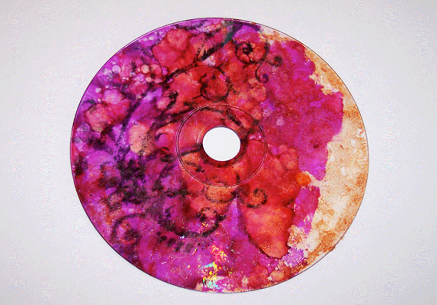 Something Created Everyday Alcohol Ink Experiment