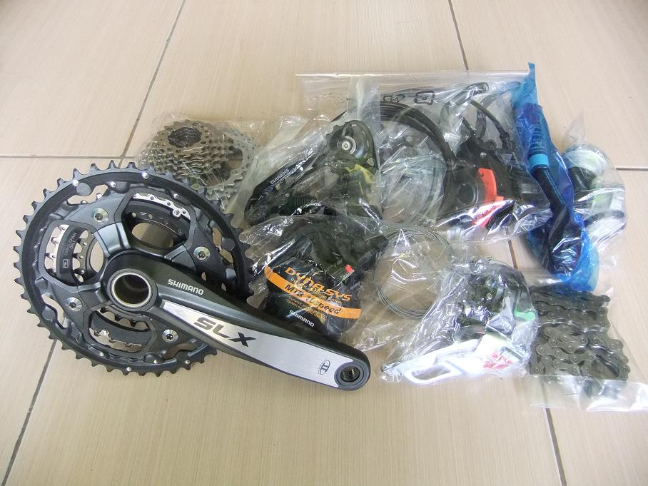 slx 10 speed groupset