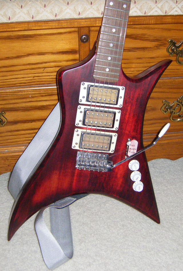 eguitarplans.com blog: There's No Substitute For Red!