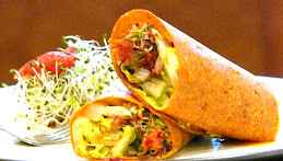 Organic dairy & gluten free wrap