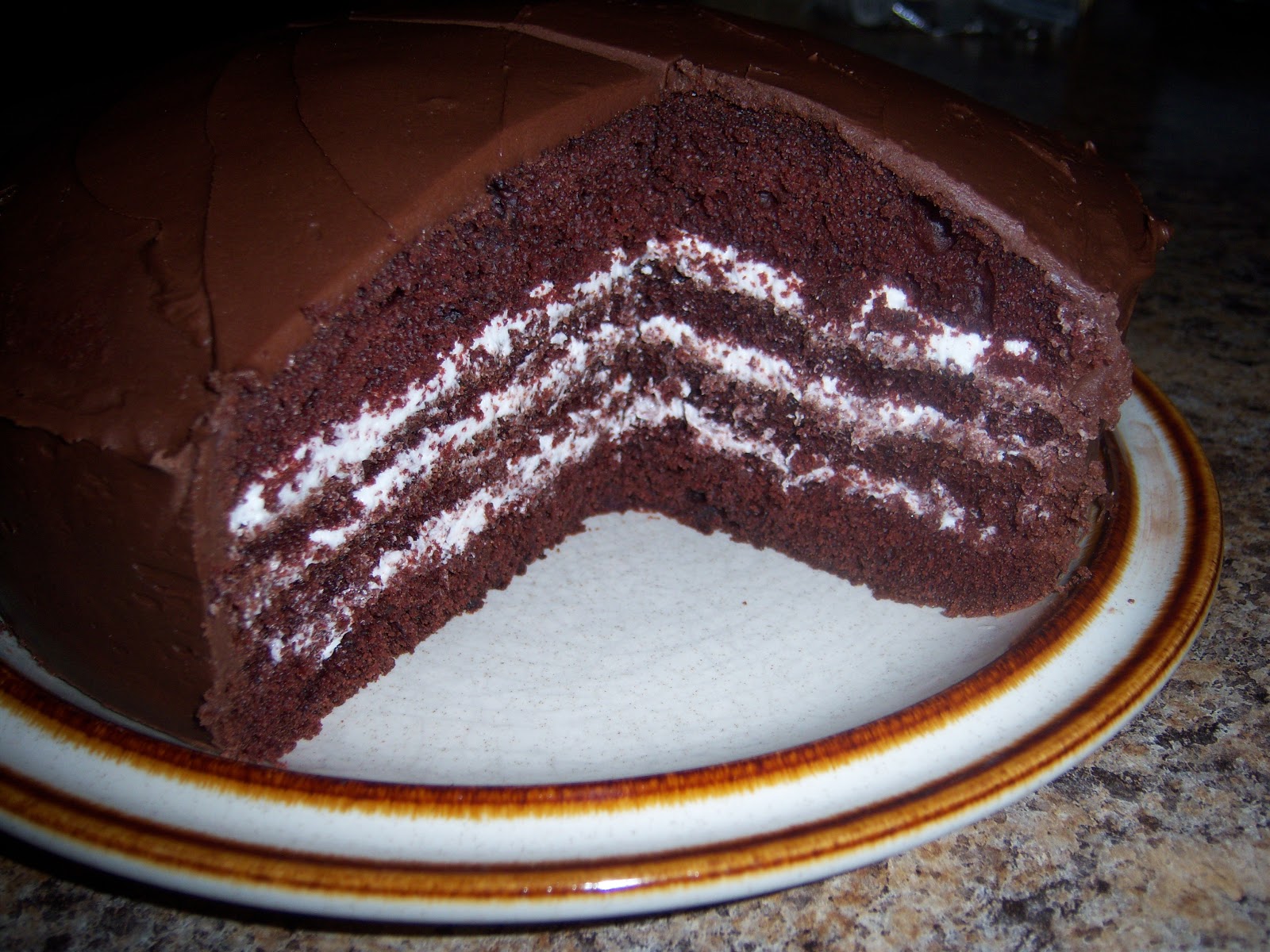 Let's Live To Eat...Not Eat To Live! Ho Ho Cake