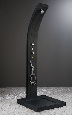 Outdoor Solar Powered Shower Design by Arkema