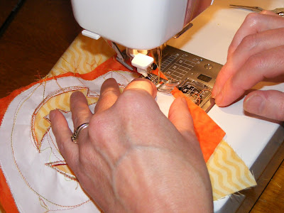 machinequilter: Stained Glass Pumpkins