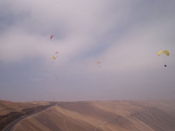 The Paragliding flight