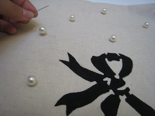 DIY Braids and Bows bag